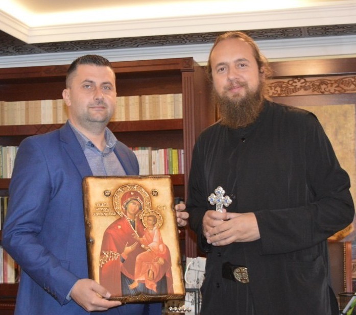 Градоначалникот на Василево Славе Андонов се сретна со Неговото Преосвештенство Викарниот епископ Јаков Стобиски