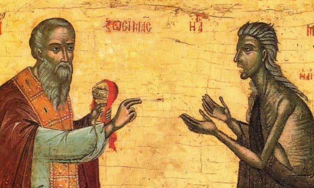 Разговор меѓу Старец Зосима и Марија Египетска